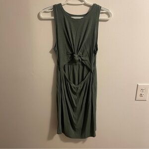 Aerie tie front dress